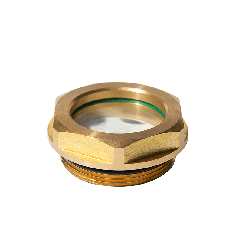 Vetro a livello di olio di ottone